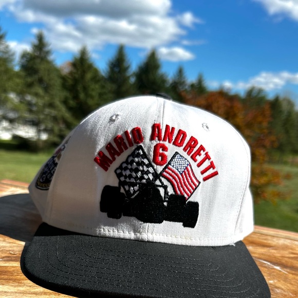 Vintage Mario Andretti Championship Group Snapback Hat - Picture 7 of 8